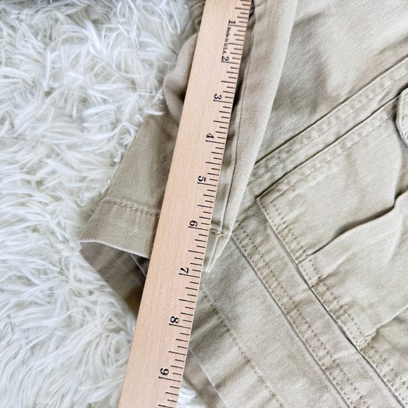 Denali Mens Khaki Cargo Shorts Size 36 Tan Cotton Blend Casual Outdoor Gorpcore - Picture 8 of 13